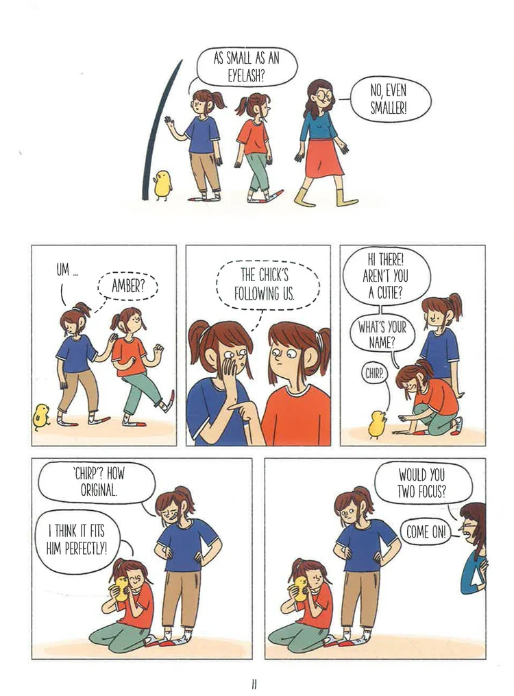 Gambar 3 Amber & Blue and the Hunt for DNA
