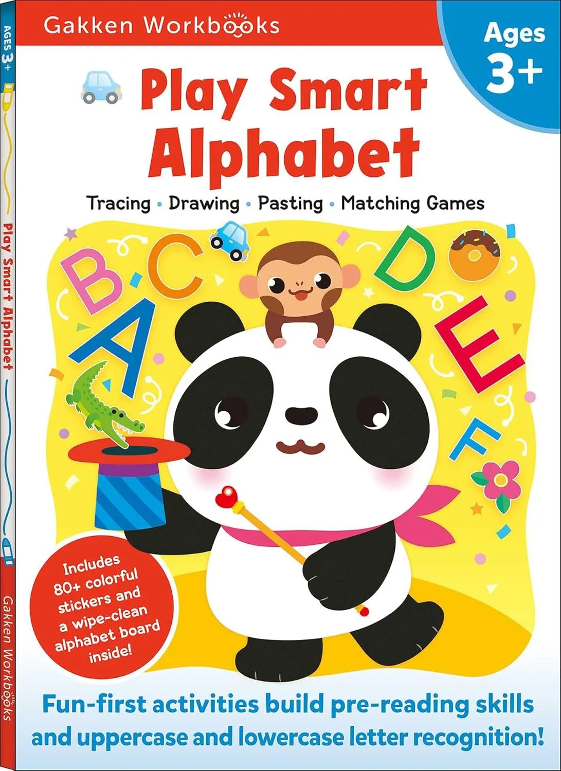 Play Smart Alphabet Age 3+: Preschool Activity Workbook