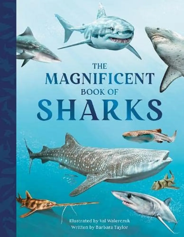 Cover The Magnificent Book Of Sharks
