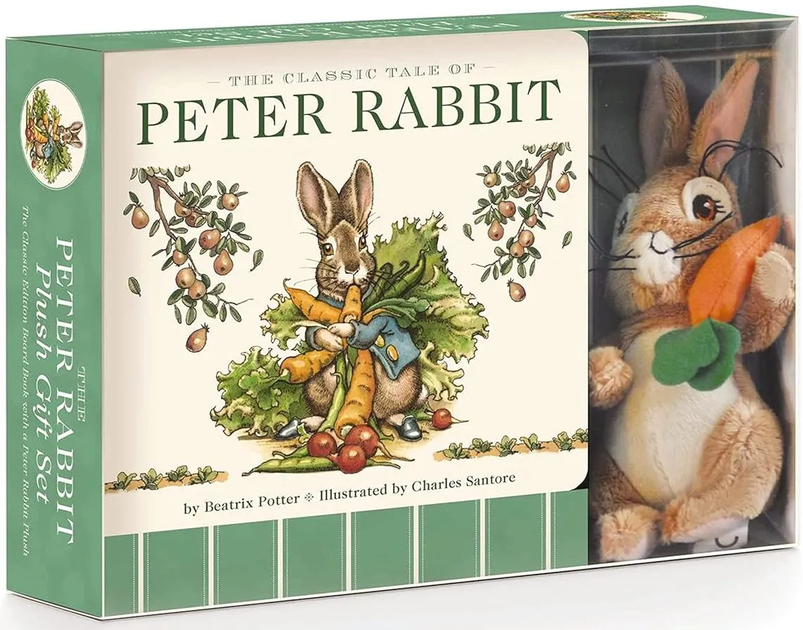 The Peter Rabbit Plush Gift set