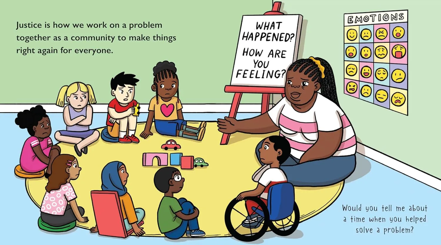 Gambar 4 We Care: A First Conversation about Justice