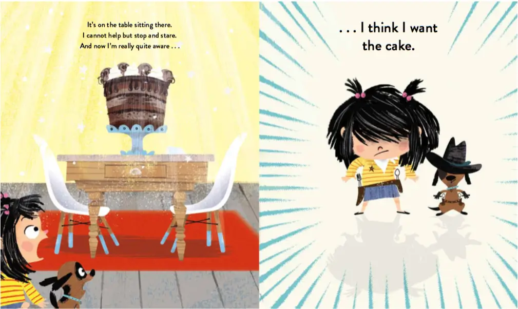 Gambar 4 I Really Want the Cake