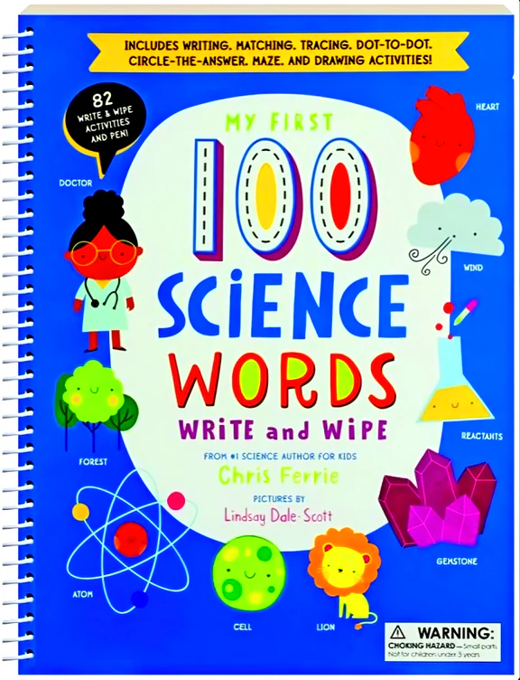 My First 100 Science Words Write and Wipe